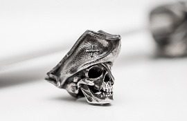 Skull Paracord Knife Lanyard Beads
