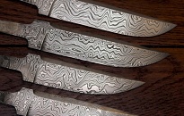 stainless damascus blades