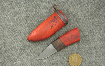 нож кулон "Лис" украшение подвеска