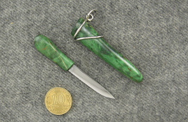 The knife of death "serpent" pendant