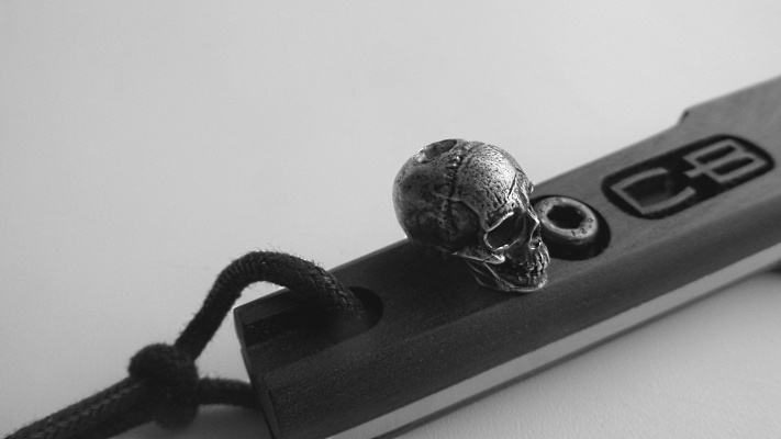 Skull Paracord Knife Lanyard Beads (5/5)