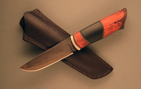 Нож в ножнах «Бубинго эбеновый»