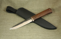 knife with mahogany