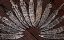 mosaic damascus blades