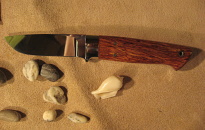 Drop point knives, model "small hunter"