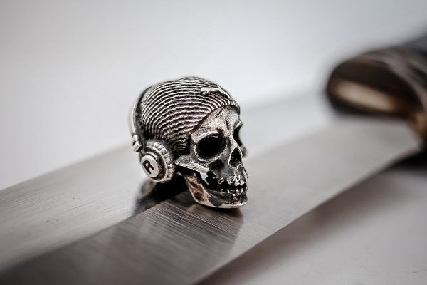 Skull Paracord Knife Lanyard Beads (4/6)