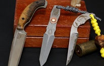 Hand made neck knives
