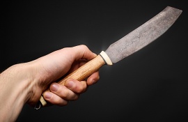 Кухонный нож по мотивам англосаксонских ножей X века.