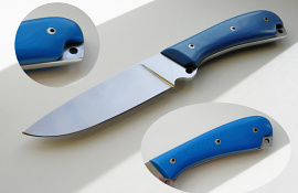 Нож "Голубой скат"