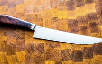 Нож из М390 и капа палисандра