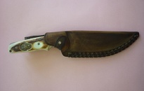 Hunting Knife With Inlay