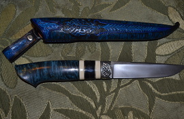нож-Blue mould(Синяя плесень)