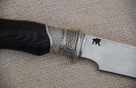 Охотничий нож (Копия из А. Е. Хартинк "Ножи")