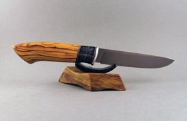 Нож на подставке «Полосатый»