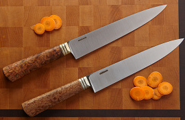 Кухонный нож (Satin wood)