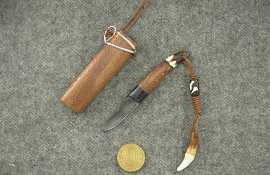 the knife of death "Wolf habit 3" jewelry pendants