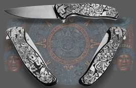 Knife theme "Aztec"